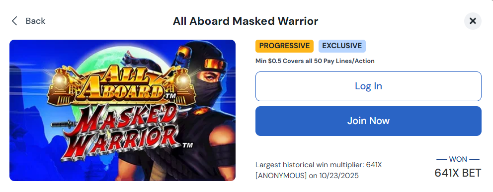 betrivers all aboard masked warrior