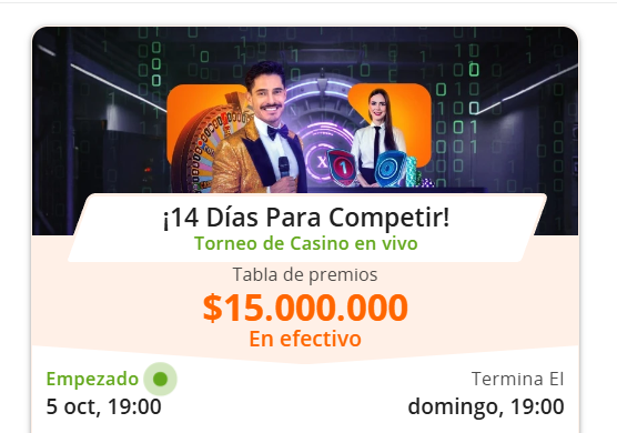 betsson 14 días para competir