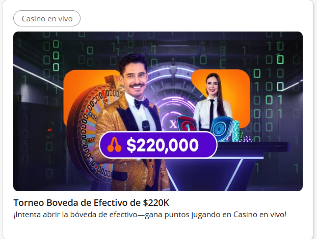 betsson torneo bóveda de efectivo