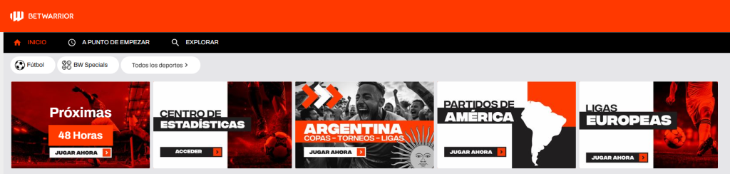 betwarrior apuestas deportivas