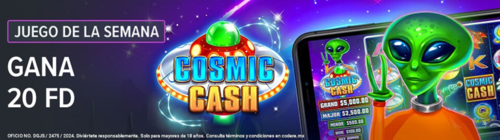 codere cosmic cash