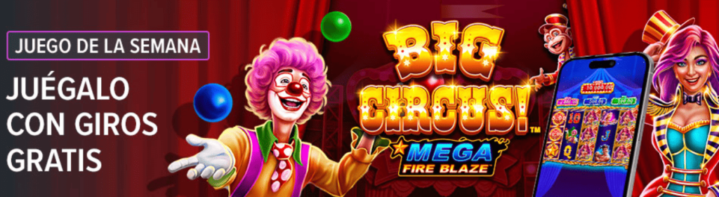 giros gratis big circus codere