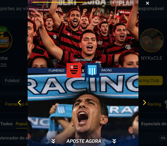 estrelabet flamengo x racing