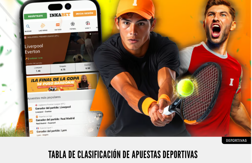 inkabet tabla clasificación apuestas octubre