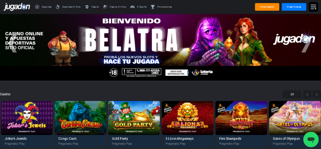 jugadón en córdoba