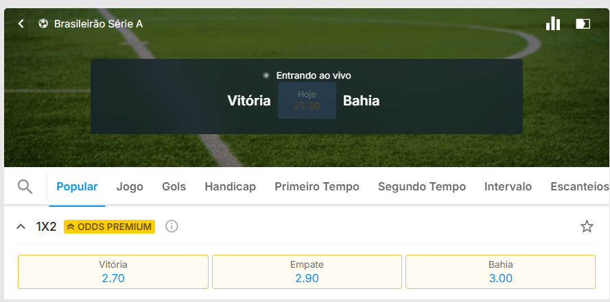 rivalo vitória x bahia