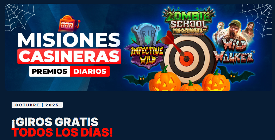 rojabet misiones casineras halloween