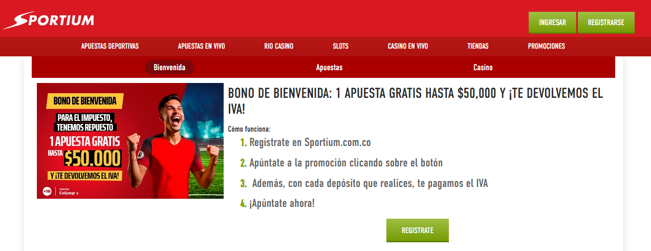sportium bono apuestas deportivas