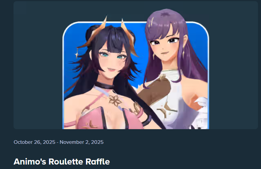 stake animo's roulette raffle