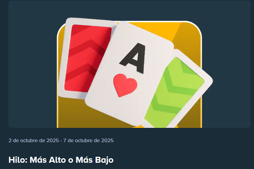 stake hilo más alto más bajo