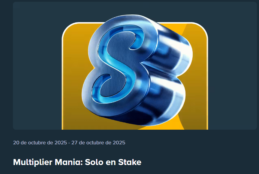 stake multiplier mania octubre