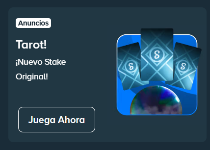 stake nuevo lanzamiento tarot