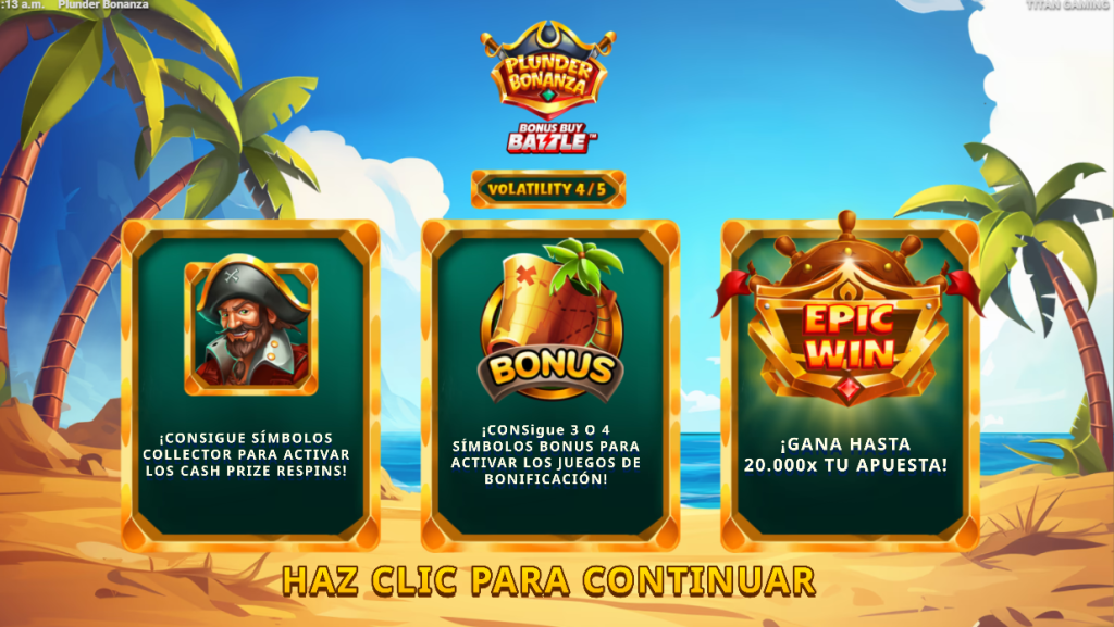 stake plunder bonanza