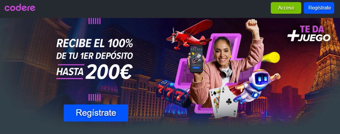 Codere Casino bono de bienvenida
