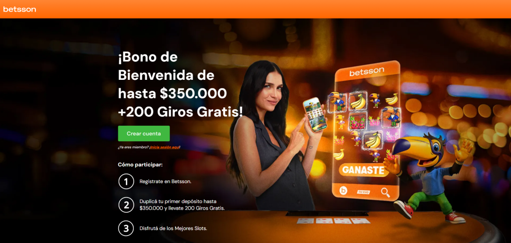 betsson en la provincia de buenos aires y su bono de casino