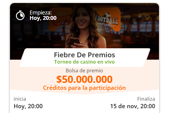 betsson fiebre de premios