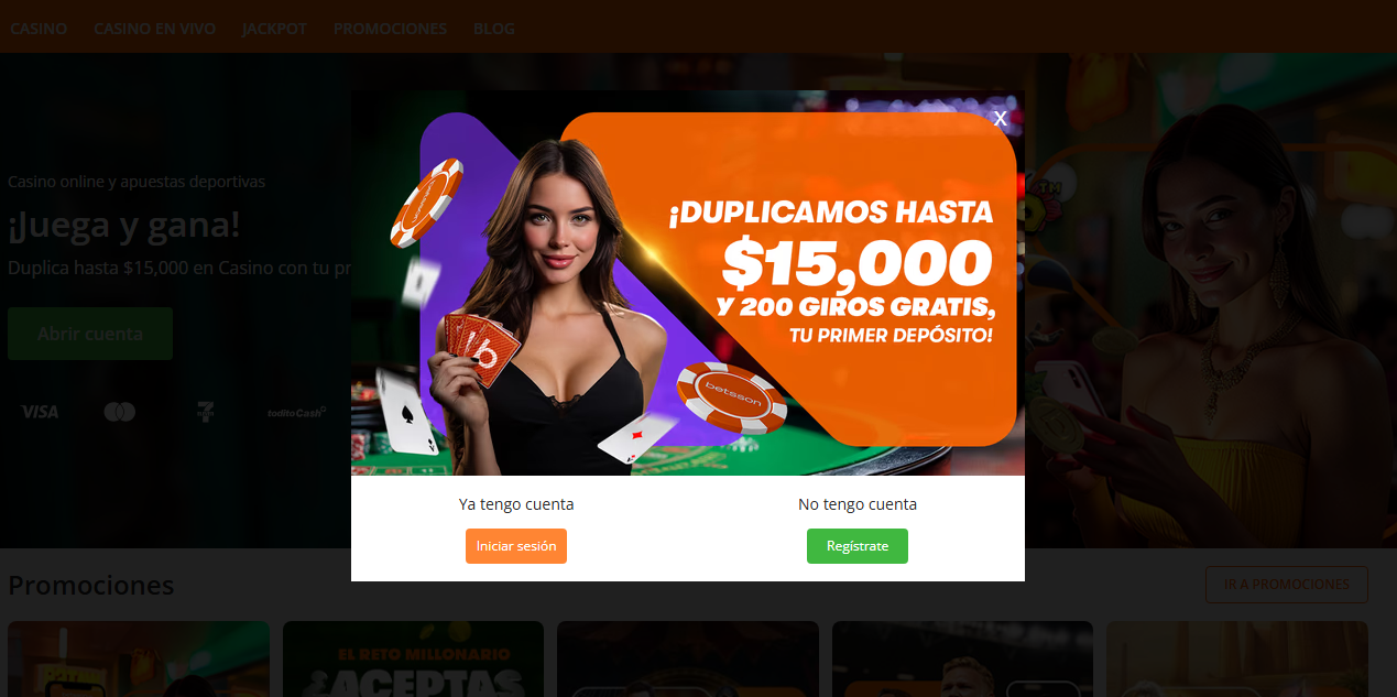 betsson oferta slots