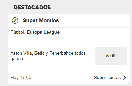 betway super momios europa league