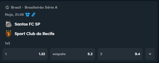 blaze santos x sport recife