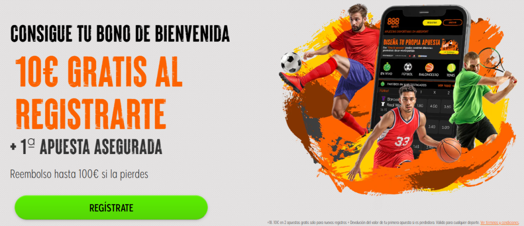 888Sport bono de bienvenida