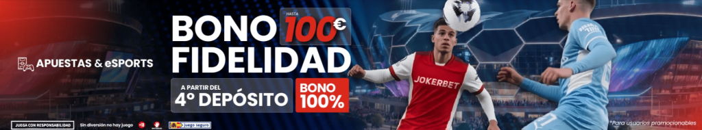 bono bienvenida 4 deposito jokerbet (1) bono fidelidad jokerbet