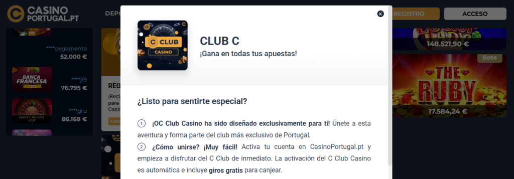 portugal casinoportugal club c