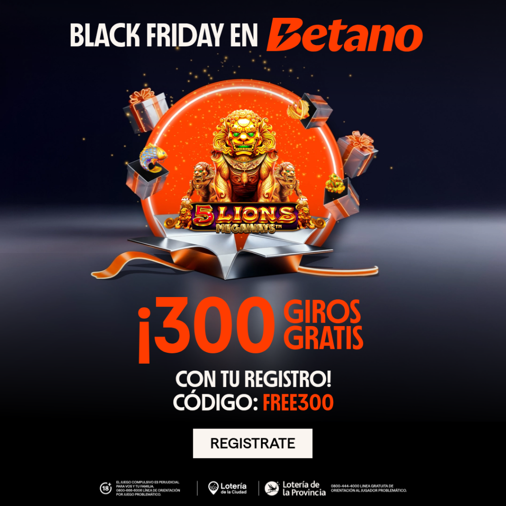 código FREE300 Betano 