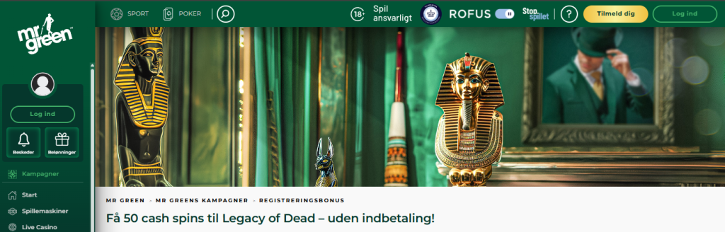 legacy of the dead mrgreen dinamarca