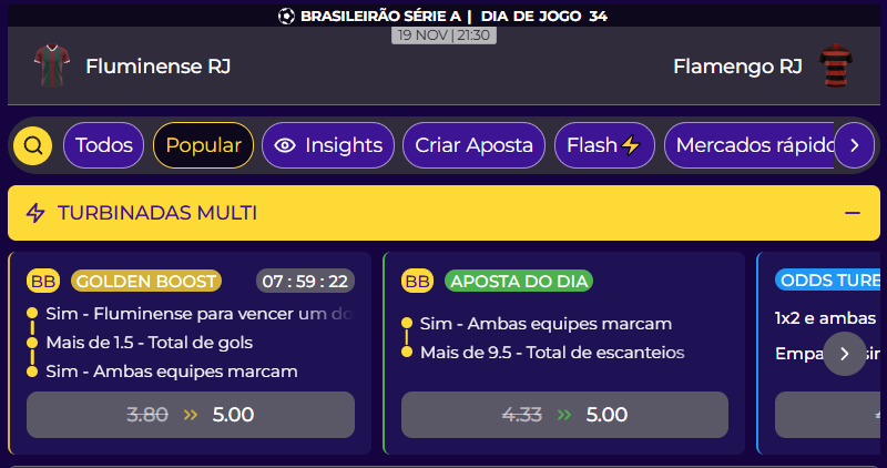 multibet golden boost fluminense flamengo
