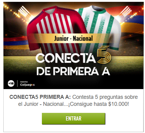 sportium conecta 5 junior nacional