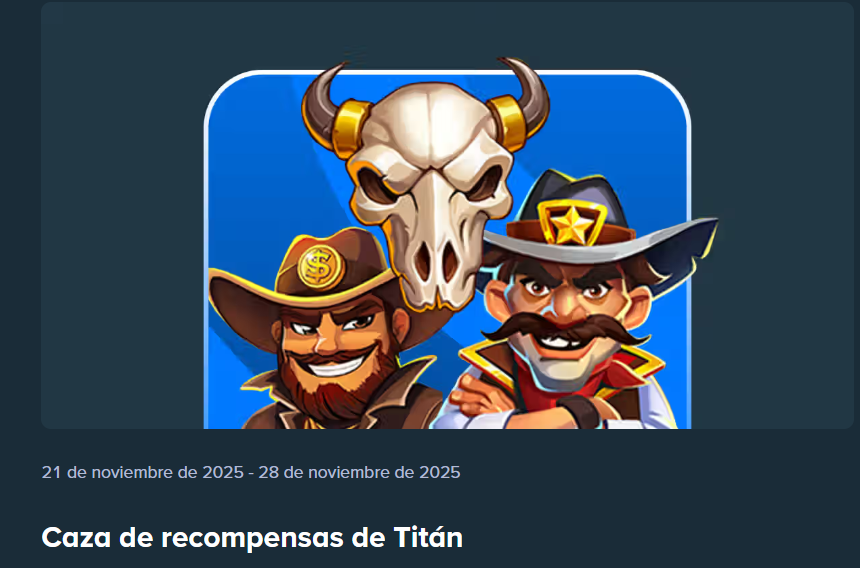 stake caza recompensas titán