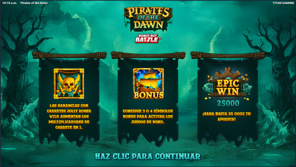 stake lanzamiento pirates of the dawn