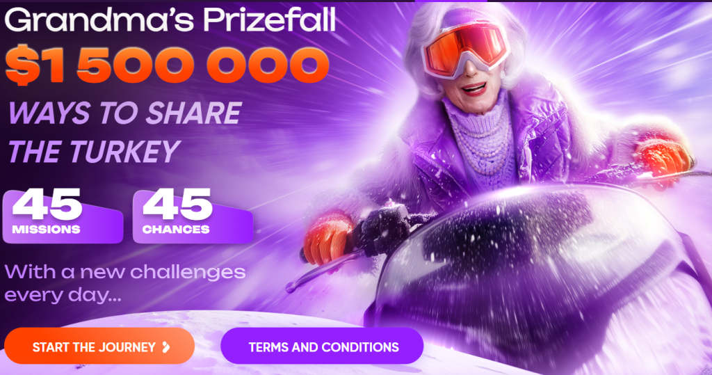 tonybet grandma's prizefall