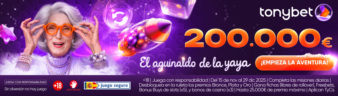 El aguinaldo de la Yaya - Tonybet