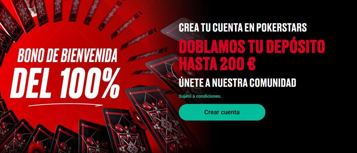 Pokerstars bono de bienvenida