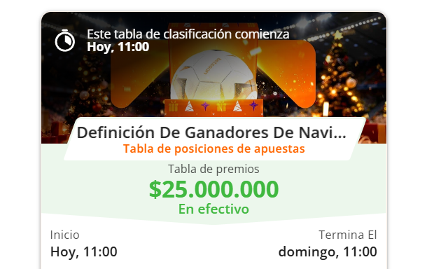 betsson definición ganadores navidad