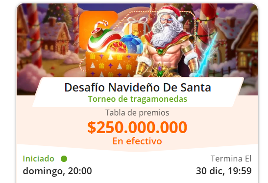 betsson desafío navideño