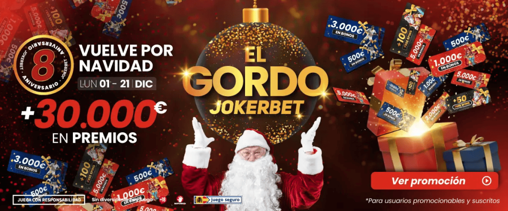 gordo jokerbet navidad