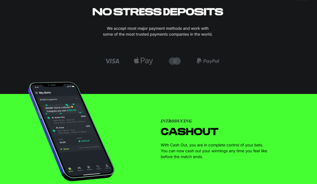 midnite deposit methods