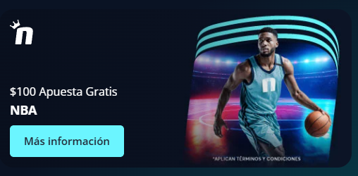 novibet apuesta gratis nba $100
