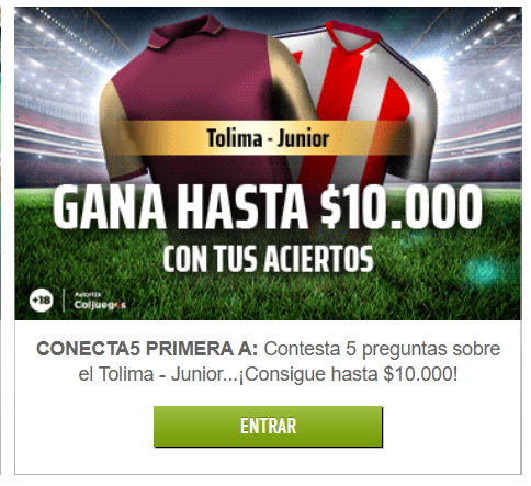 sportium conecta 5 tolima junior