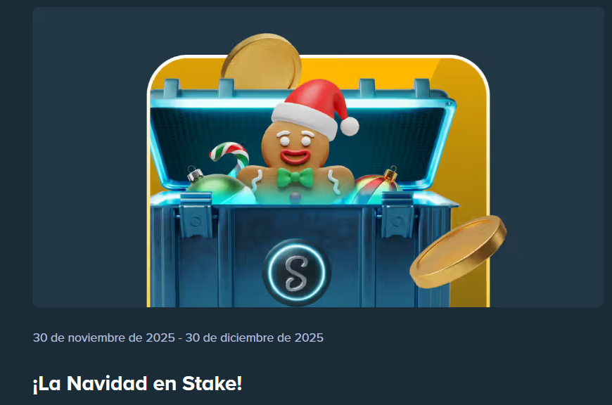 stake celebra la navidad
