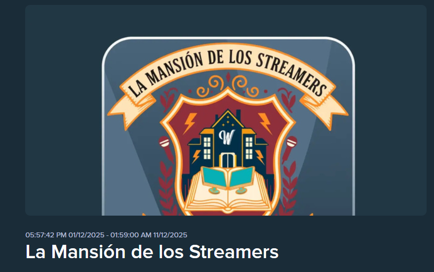 stake mansión de streamers
