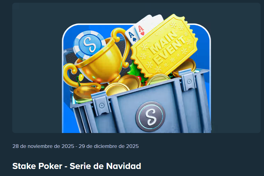 stake poker serie navidad