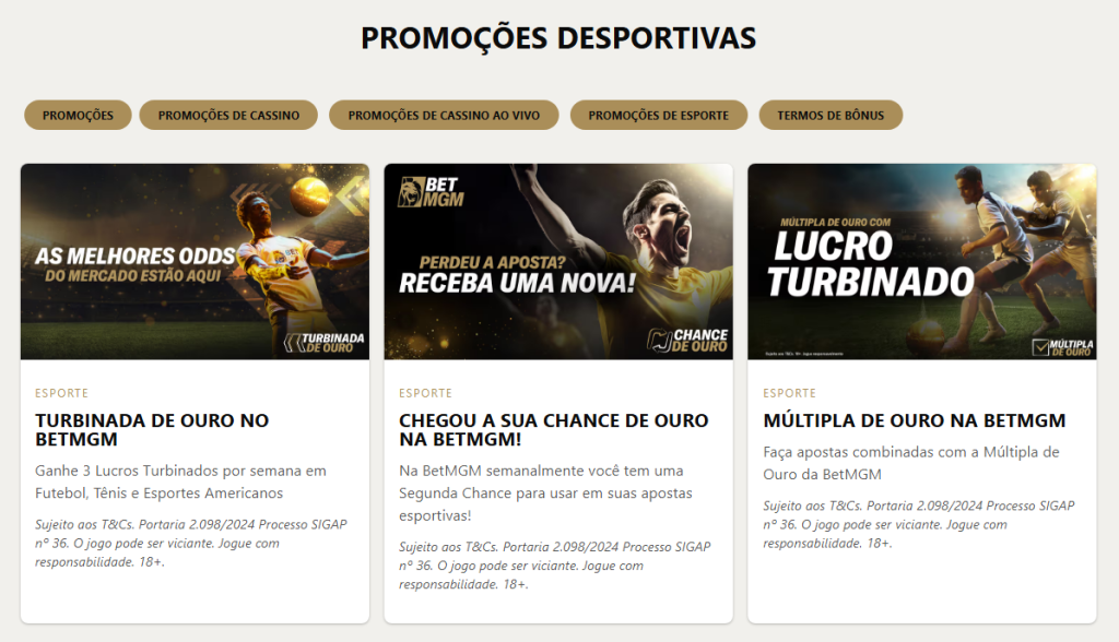 betmgm bonus apostas esportivas