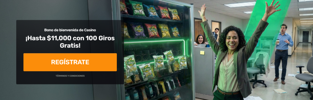 Juegos de casino en CampoBet México incluyendo tragamonedas de Pragmatic Play y mesas con crupieres en español.