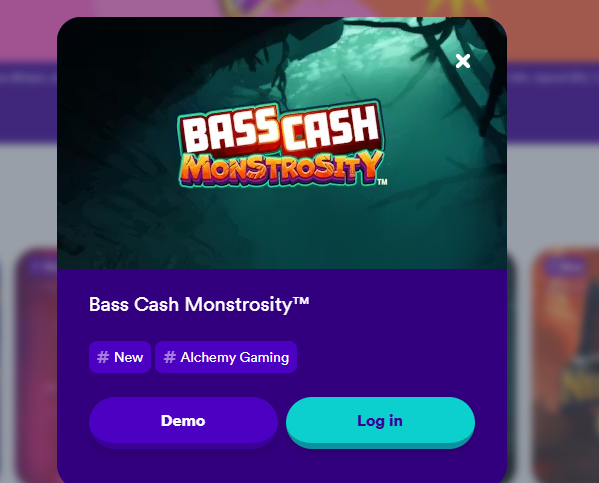 casumo bass cash monstrosity