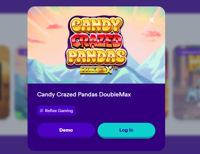 casumo candy crazed pandas