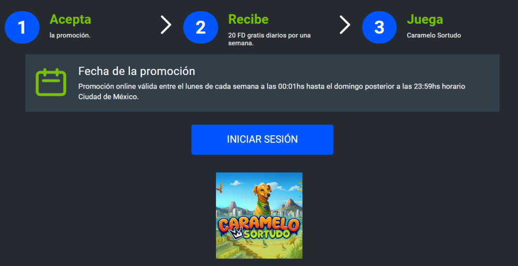 codere caramelo sortudo