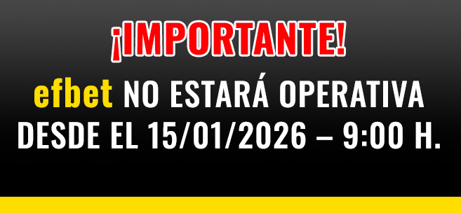 efbet cierra españa